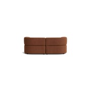 Stretch 3 Seater Chaise Sofa - Corduroy Cocoa gallery detail image