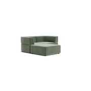 Stretch 3 Seater Chaise Sofa - Opal Ocean gallery detail image