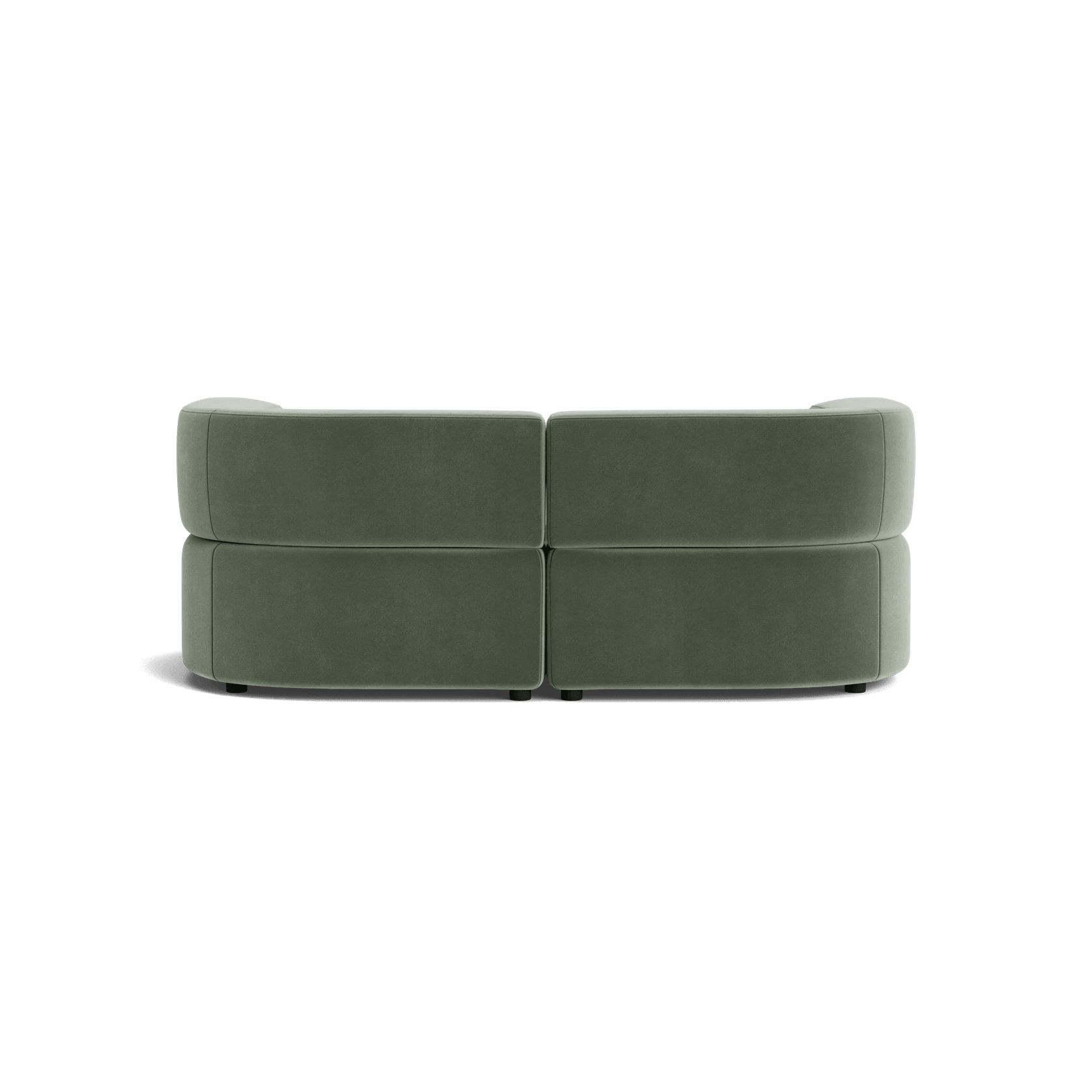 Stretch 3 Seater Chaise Sofa - Opal Ocean gallery detail image