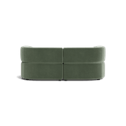 Stretch 3 Seater Chaise Sofa - Opal Ocean gallery detail image