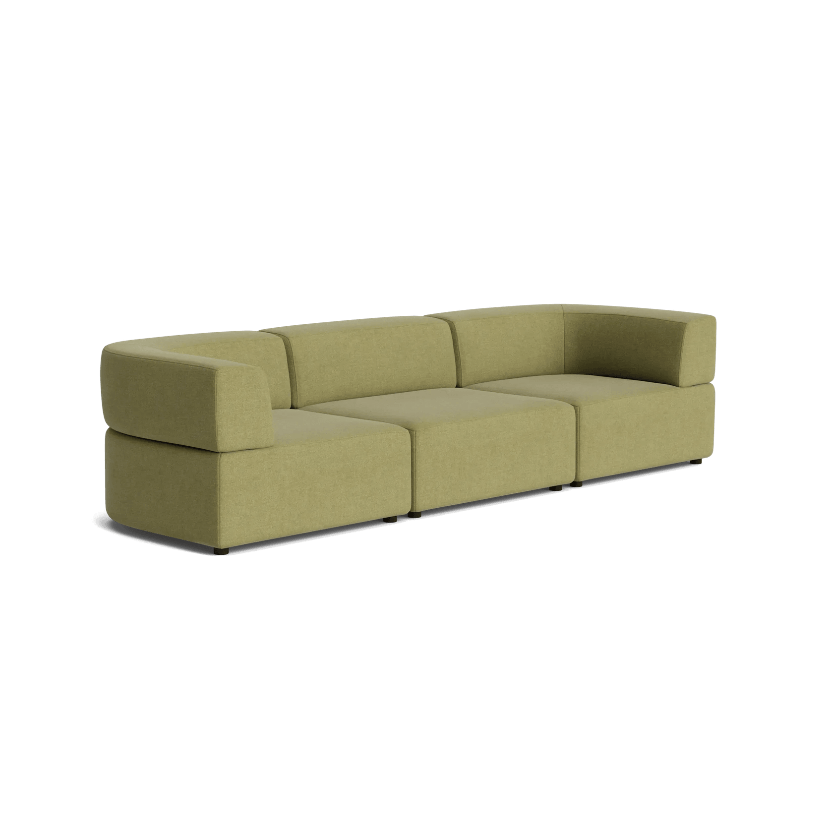Stretch 4 Seater Sofa - Fossil Eucalyptus gallery detail image