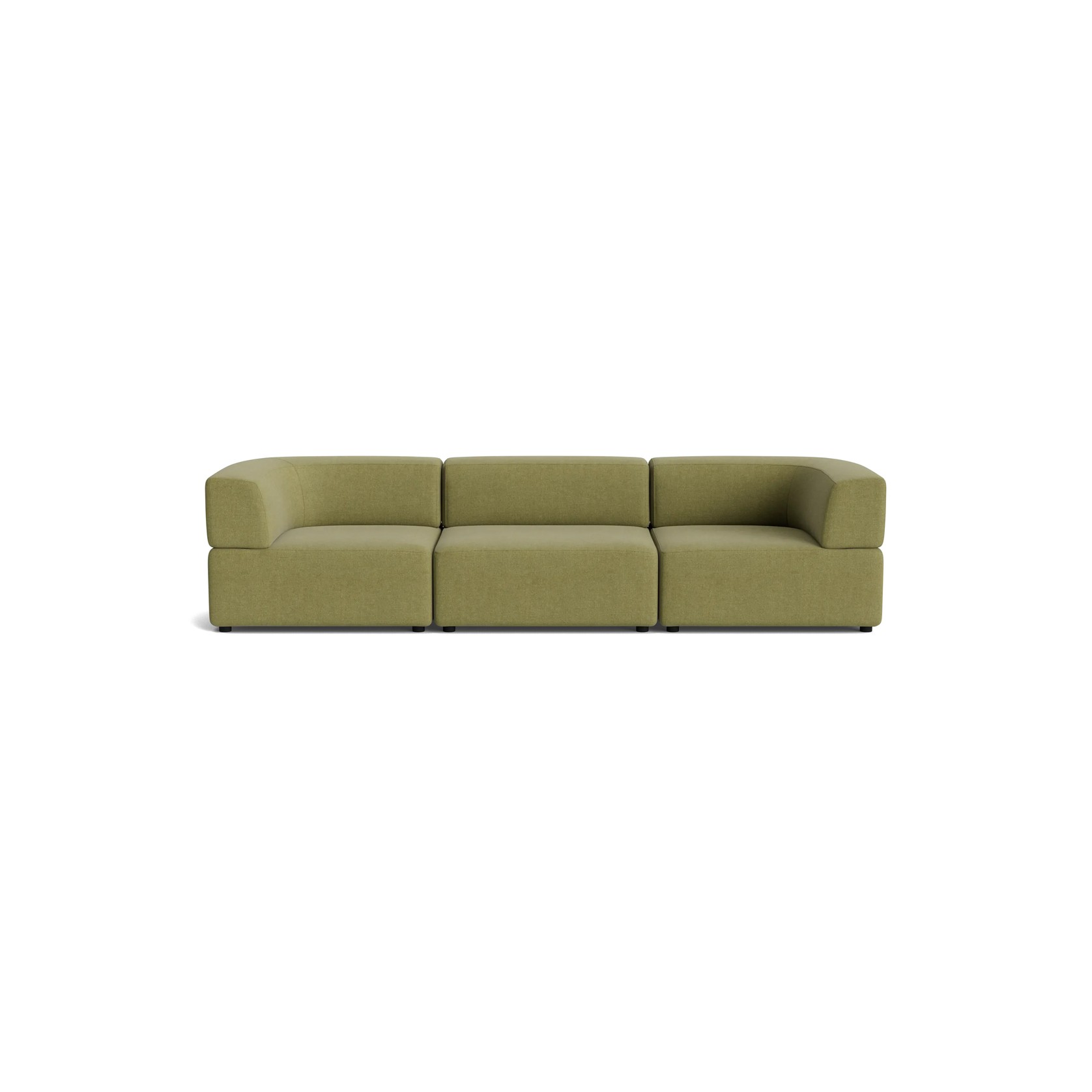 Stretch 4 Seater Sofa - Fossil Eucalyptus gallery detail image