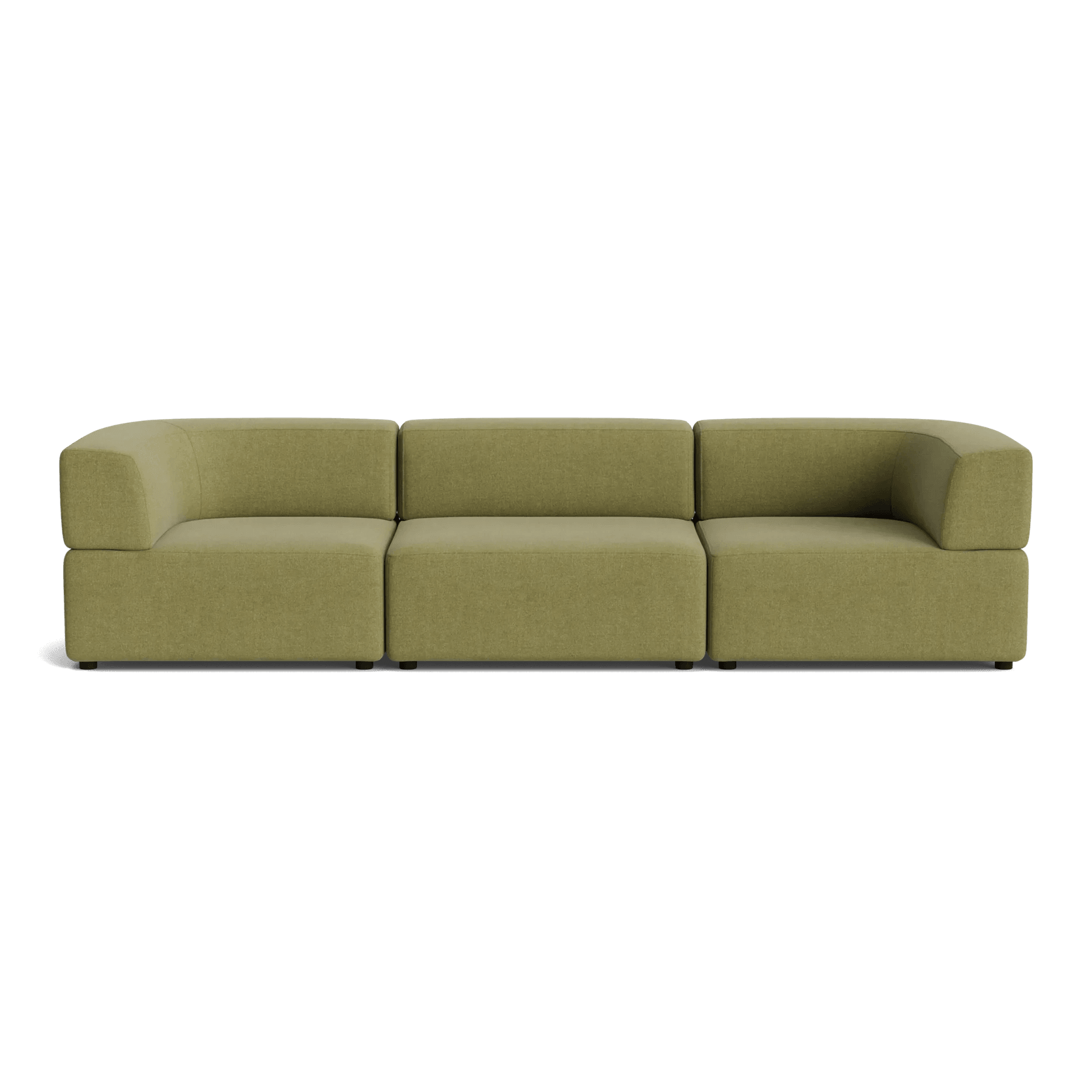 Stretch 4 Seater Sofa - Fossil Eucalyptus gallery detail image