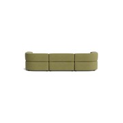 Stretch 4 Seater Sofa - Fossil Eucalyptus gallery detail image