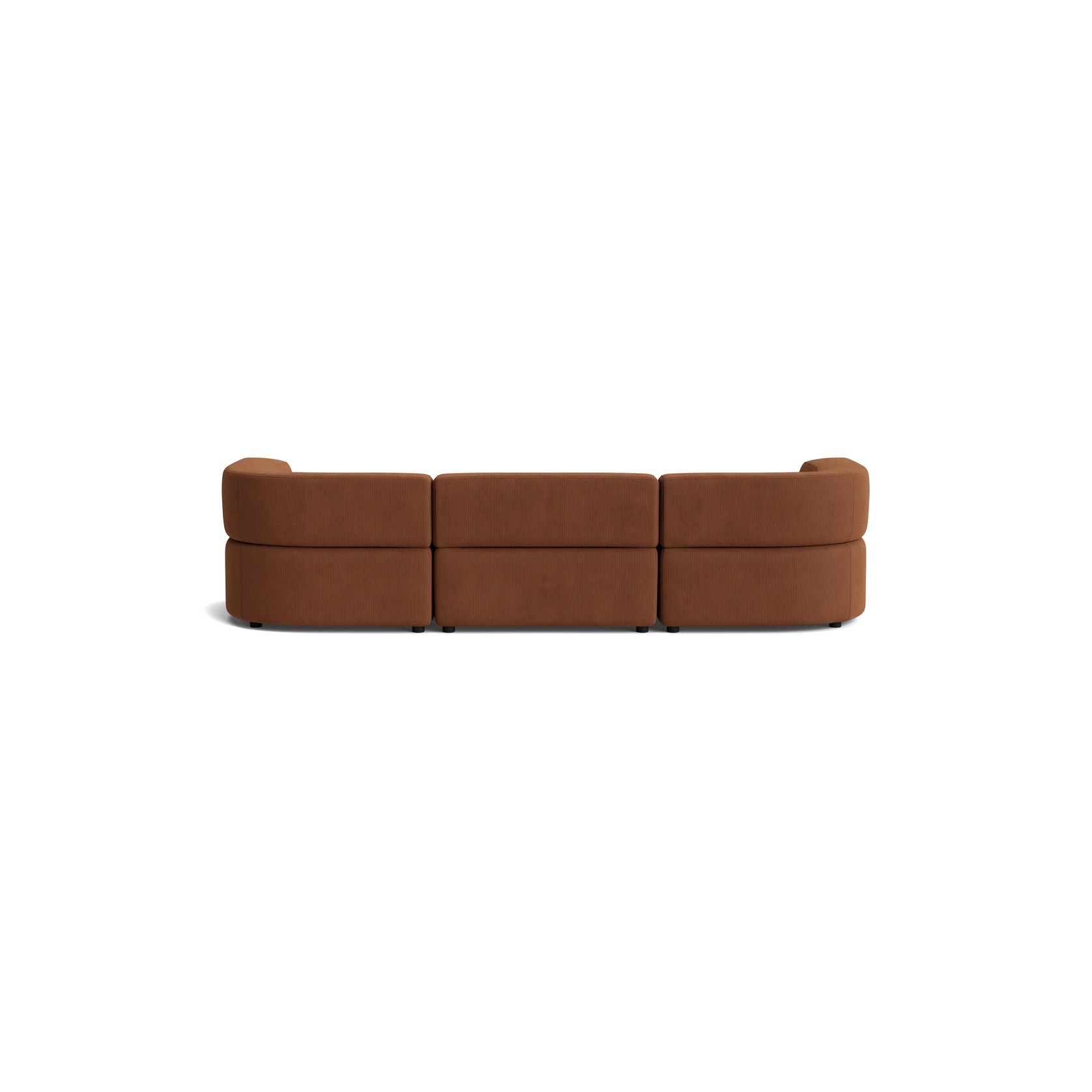Stretch 4 Seater Sofa - Corduroy Cocoa gallery detail image