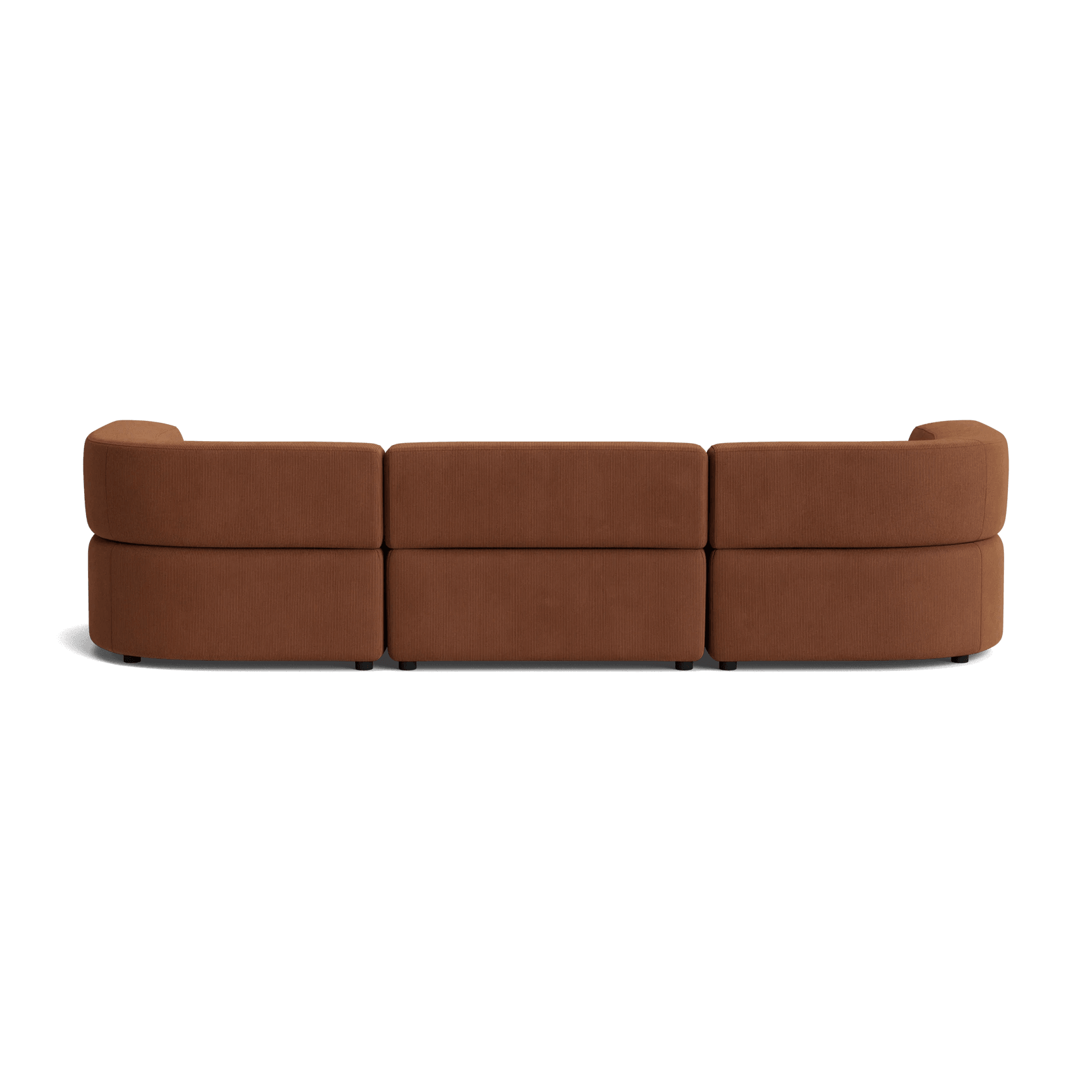Stretch 4 Seater Sofa - Corduroy Cocoa gallery detail image