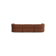 Stretch 4 Seater Sofa - Corduroy Cocoa gallery detail image