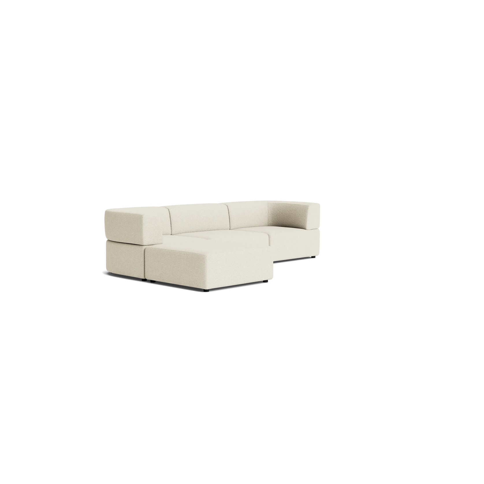 Stretch 4 Seater Chaise Sofa - Copenhagen Grey gallery detail image
