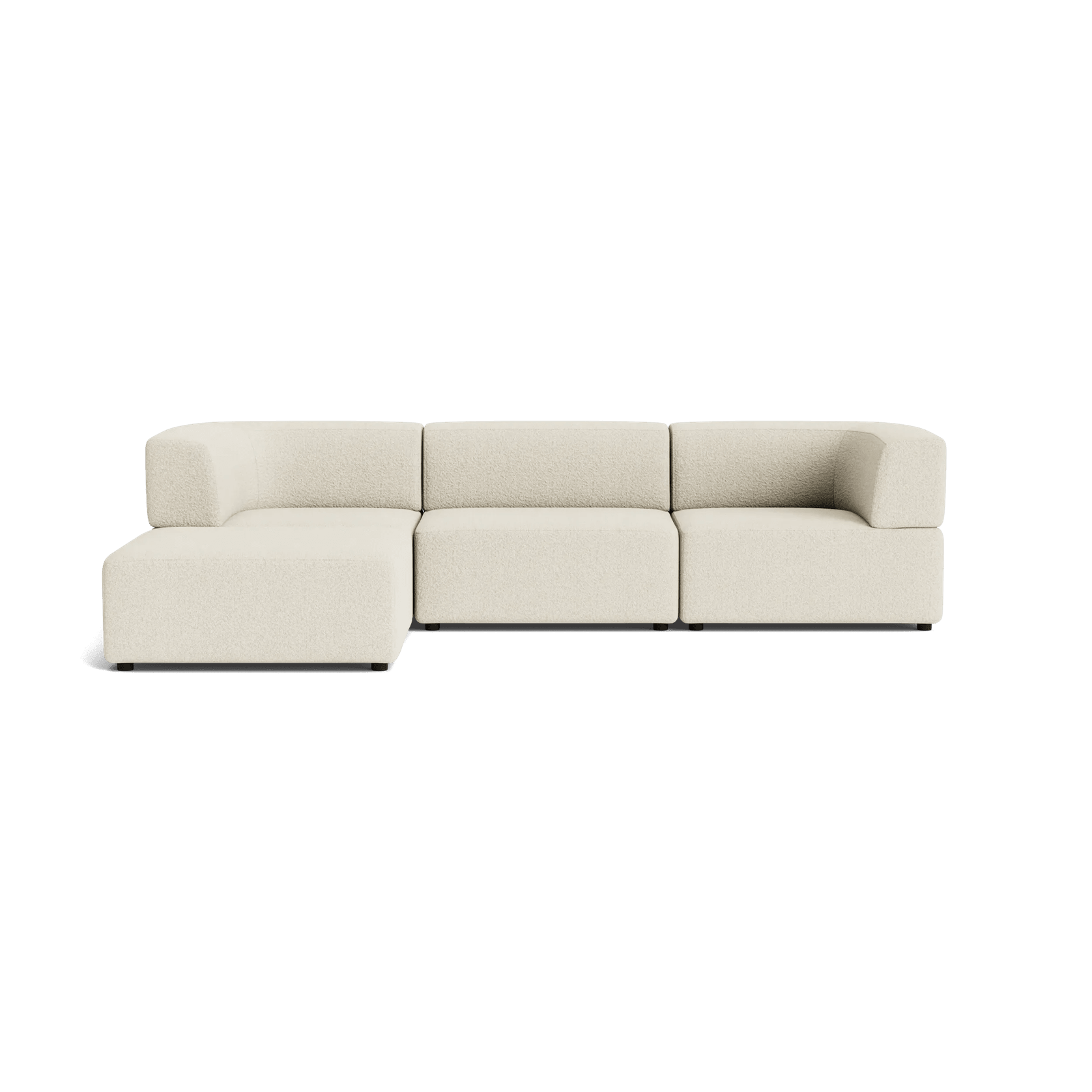 Stretch 4 Seater Chaise Sofa - Copenhagen Grey gallery detail image