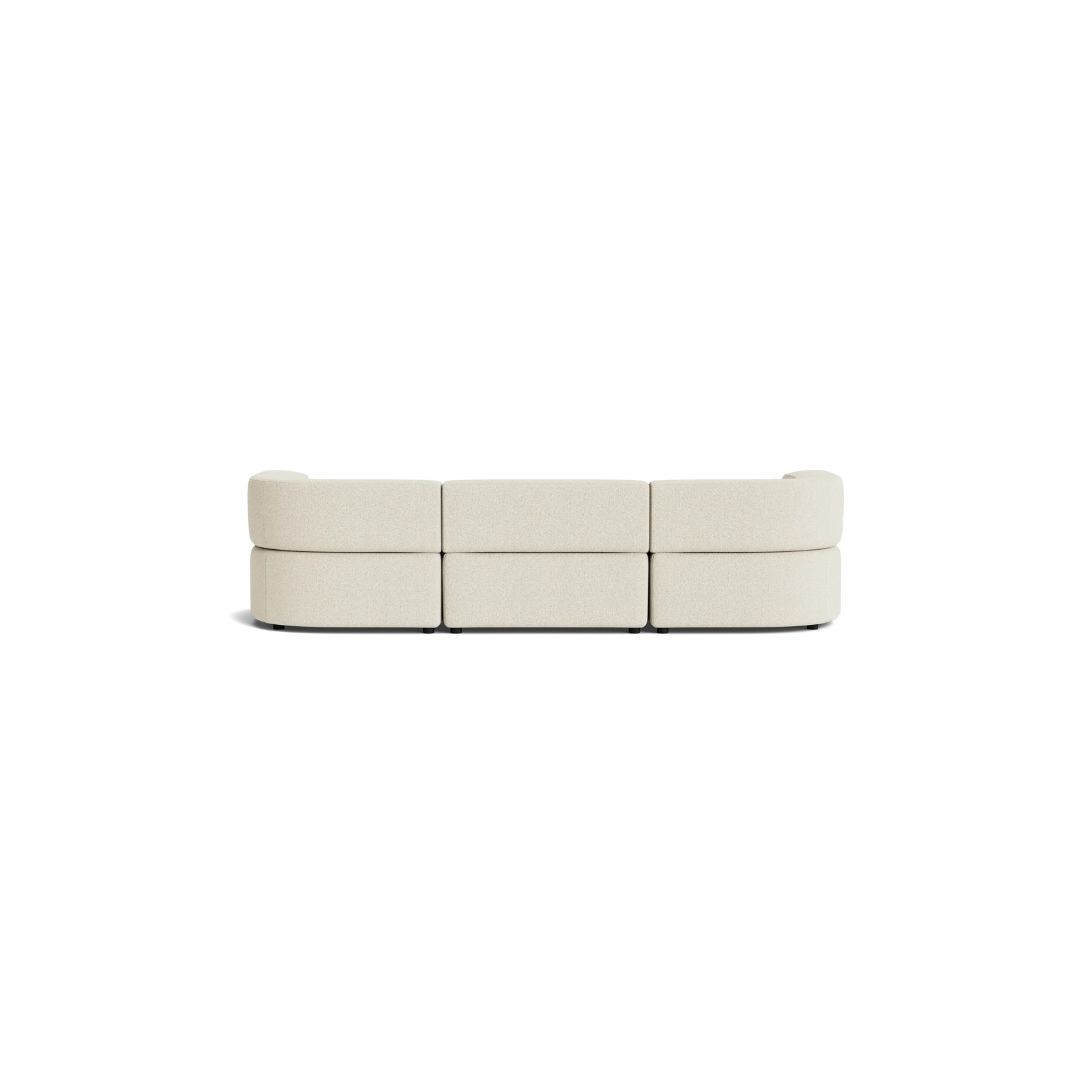 Stretch 4 Seater Chaise Sofa - Copenhagen Grey gallery detail image