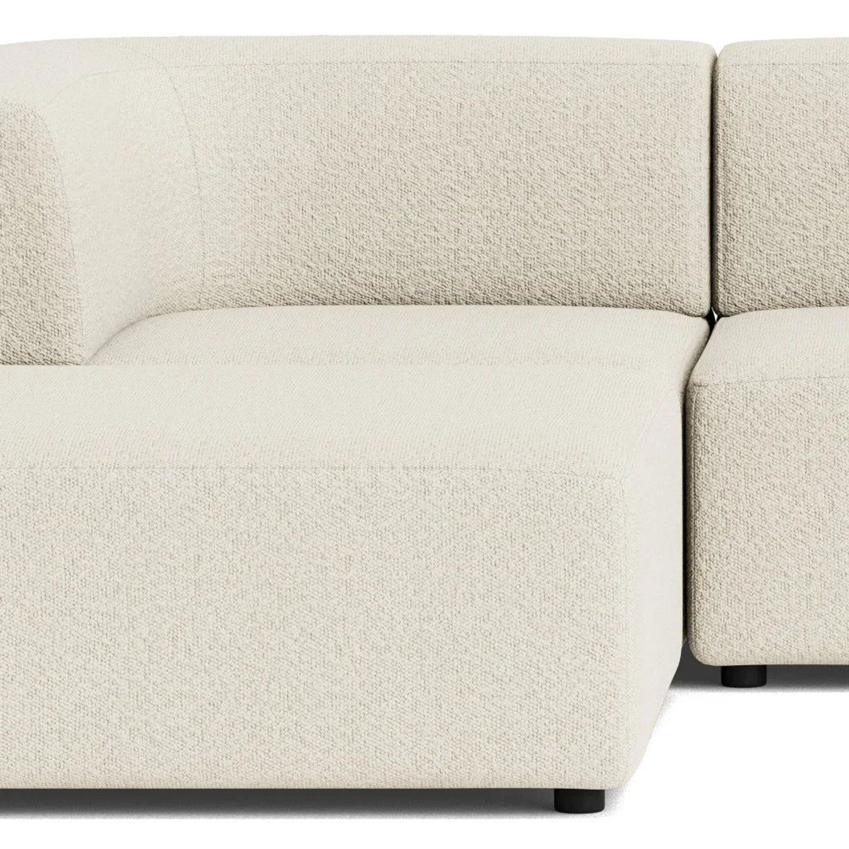 Stretch 4 Seater Chaise Sofa - Copenhagen Grey gallery detail image