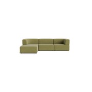 Stretch 4 Seater Chaise Sofa - Fossil Eucalyptus gallery detail image