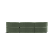 Stretch 4 Seater Chaise Sofa - Opal Ocean gallery detail image