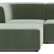 Stretch 4 Seater Chaise Sofa - Opal Ocean gallery detail image