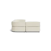 Stretch 4 Seater Open Chaise Sofa - Copenhagen Grey gallery detail image