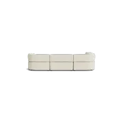 Stretch 4 Seater Open Chaise Sofa - Copenhagen Grey gallery detail image