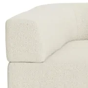 Stretch 4 Seater Open Chaise Sofa - Copenhagen Grey gallery detail image