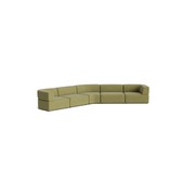 Stretch Large Closed Angle Sofa - Fossil Eucalyptus gallery detail image