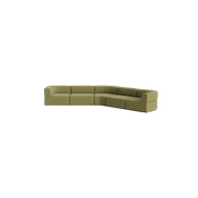 Stretch Large Closed Angle Sofa - Fossil Eucalyptus gallery detail image