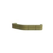 Stretch Large Closed Angle Sofa - Fossil Eucalyptus gallery detail image