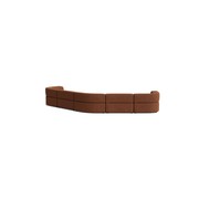 Stretch Large Closed Angle Sofa - Corduroy Cocoa gallery detail image