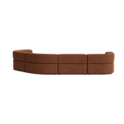 Stretch Closed Angle Sofa - Corduroy Cocoa gallery detail image