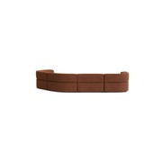 Stretch Closed Angle Sofa - Corduroy Cocoa gallery detail image