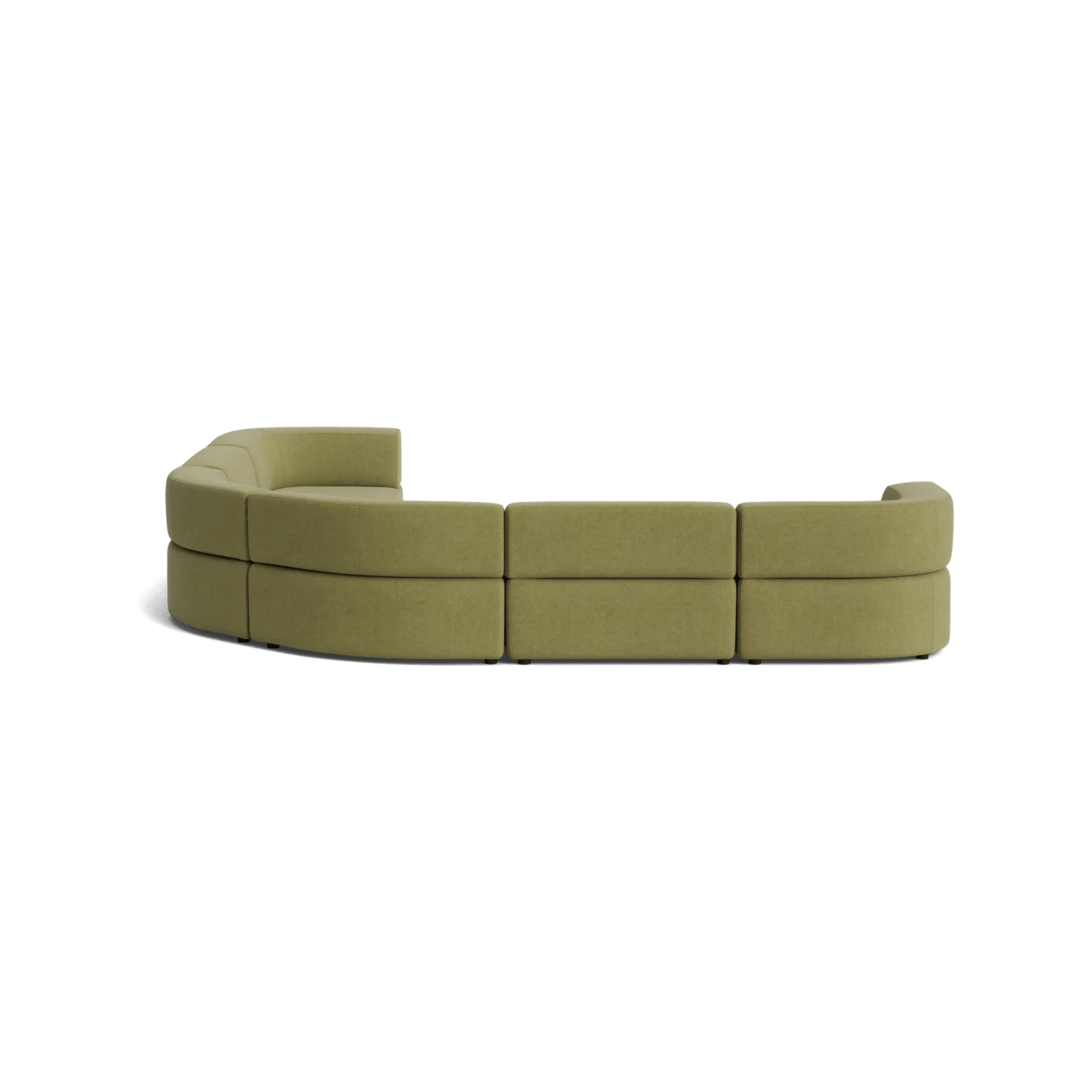 Stretch Large Angled Corner Sofa - Fossil Eucalyptus gallery detail image