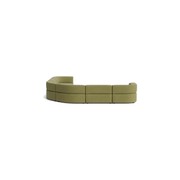 Stretch Large Angled Corner Sofa - Fossil Eucalyptus gallery detail image