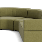 Stretch Large Angled Corner Sofa - Fossil Eucalyptus gallery detail image