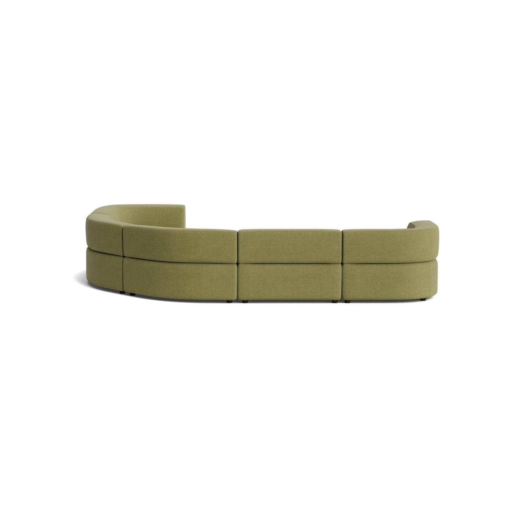 Stretch Angled Corner Sofa - Fossil Eucalyptus gallery detail image