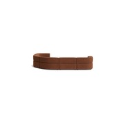 Stretch Angled Corner Sofa - Corduroy Cocoa gallery detail image