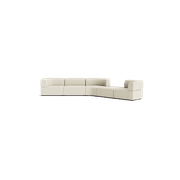 Stretch Large Angled Gap Sofa - Copenhagen Grey gallery detail image