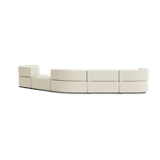 Stretch Large Angled Gap Sofa - Copenhagen Grey gallery detail image