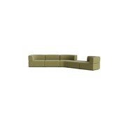Stretch Large Angled Gap Sofa - Fossil Eucalyptus gallery detail image
