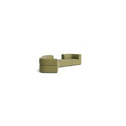 Stretch Large Angled Gap Sofa - Fossil Eucalyptus gallery detail image