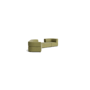 Stretch Large Angled Gap Sofa - Fossil Eucalyptus gallery detail image