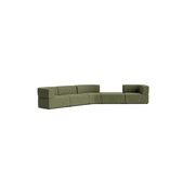 Stretch Large Angled Gap Sofa - Corduroy Forest gallery detail image