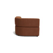 Stretch Corner Module - Corduroy Cocoa gallery detail image