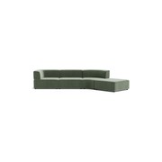 Stretch Open Angled Sofa - Opal Ocean gallery detail image