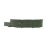 Stretch Open Angled Sofa - Opal Ocean gallery detail image