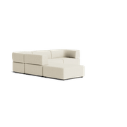 Stretch Open Corner Sofa - Copenhagen Grey gallery detail image