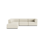Stretch Open Corner Sofa - Copenhagen Grey gallery detail image