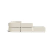 Stretch Open Corner Sofa - Copenhagen Grey gallery detail image