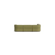 Stretch Open Corner Sofa - Fossil Eucalyptus gallery detail image