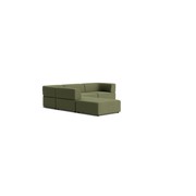 Stretch Open Corner Sofa - Corduroy Forest gallery detail image