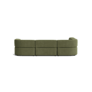 Stretch Open Corner Sofa - Corduroy Forest gallery detail image