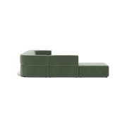 Stretch Open Corner Sofa - Opal Ocean gallery detail image