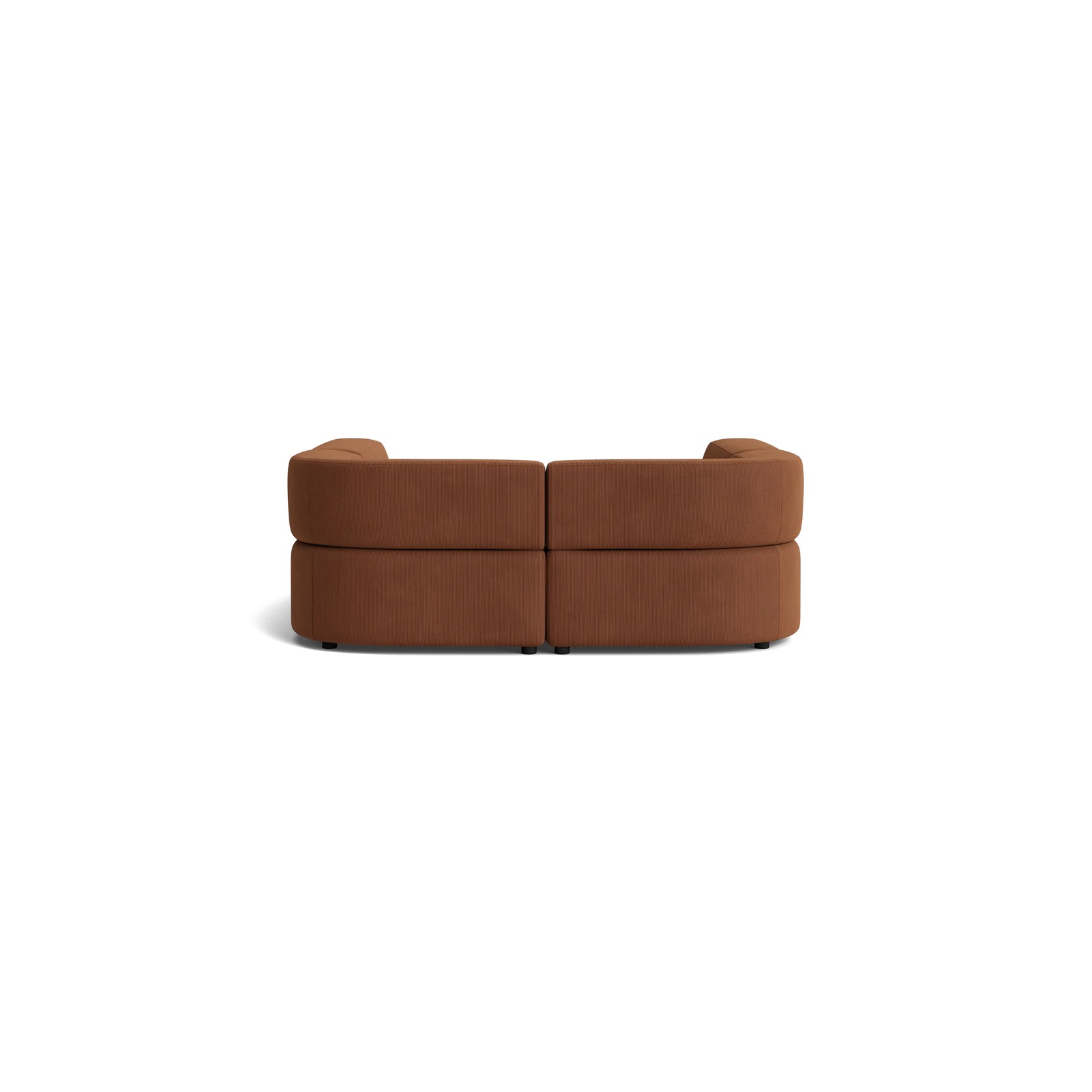 Stretch Pit Sofa - Corduroy Cocoa gallery detail image
