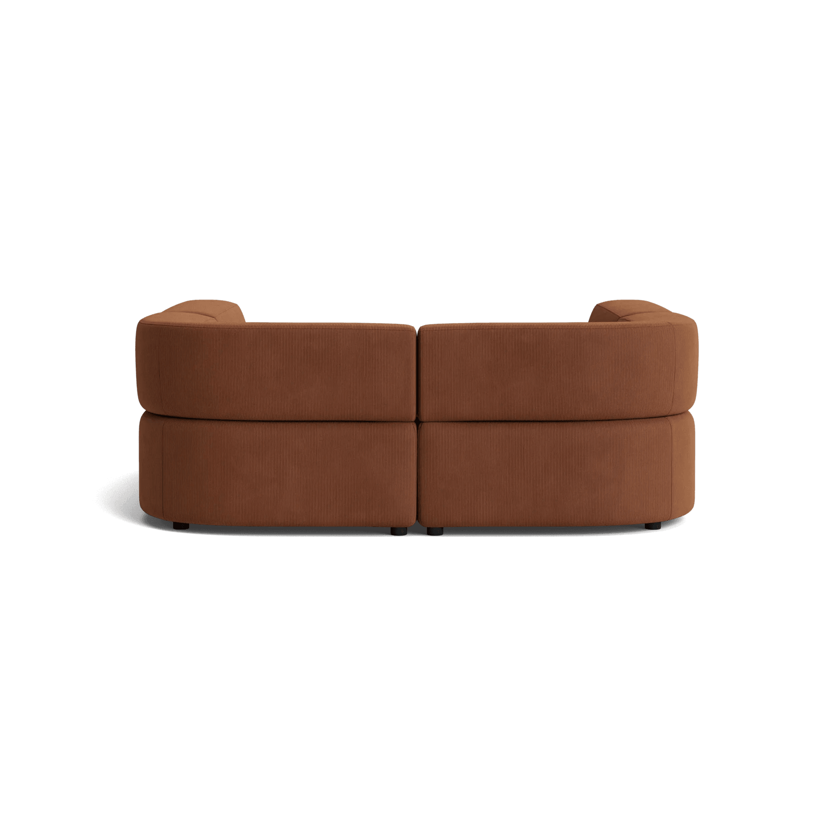 Stretch Pit Sofa - Corduroy Cocoa gallery detail image